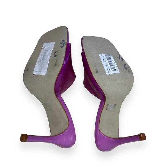 Steve Madden Signal Open Toe Heeled Sandal Clear Lilac - Picture 8 of 8